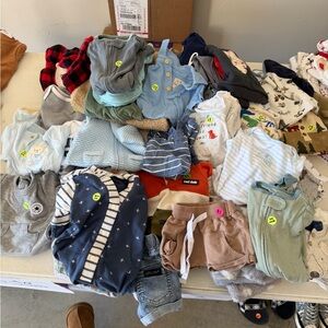 Size 0-3 month Baby Boy Clothing Bundle